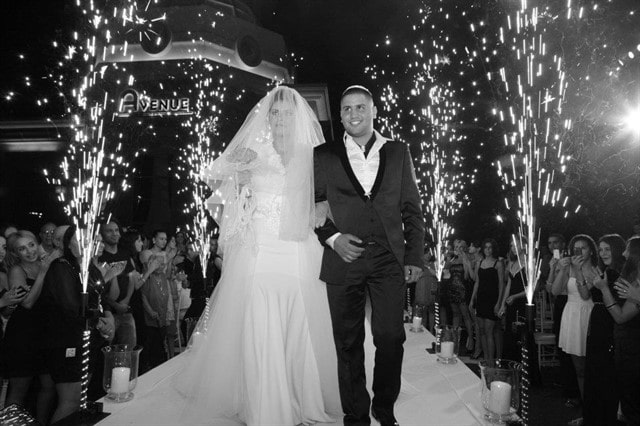 זיקוקים לחתונה