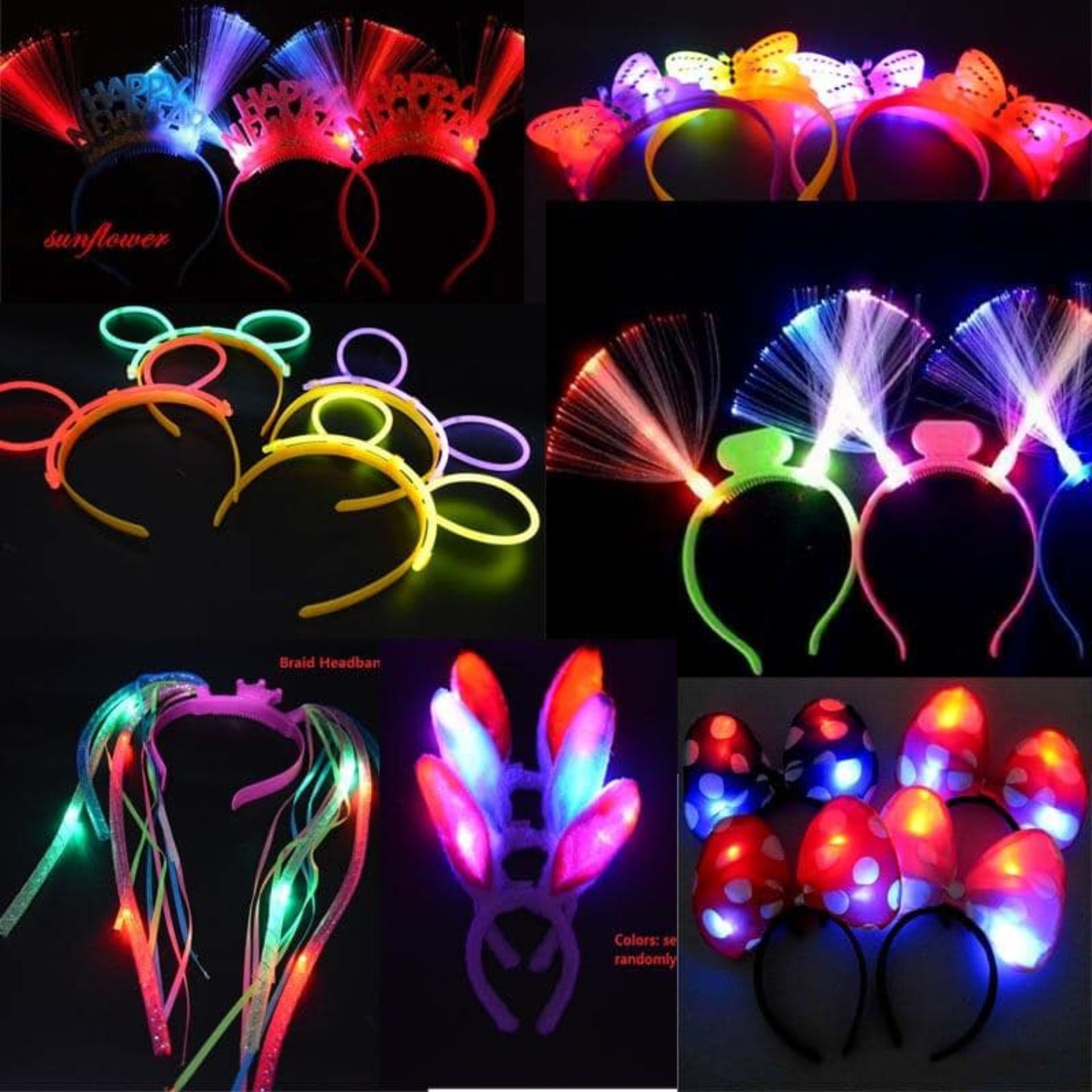 גימיקים זוהרים לאירועים