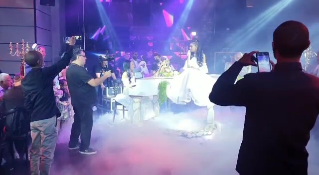 כניסת פסנתר כנף לבן