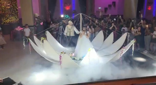 כניסת פרח נפתח