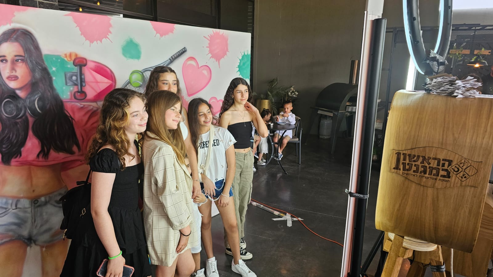 קיר גרפיטי לאירועים 3